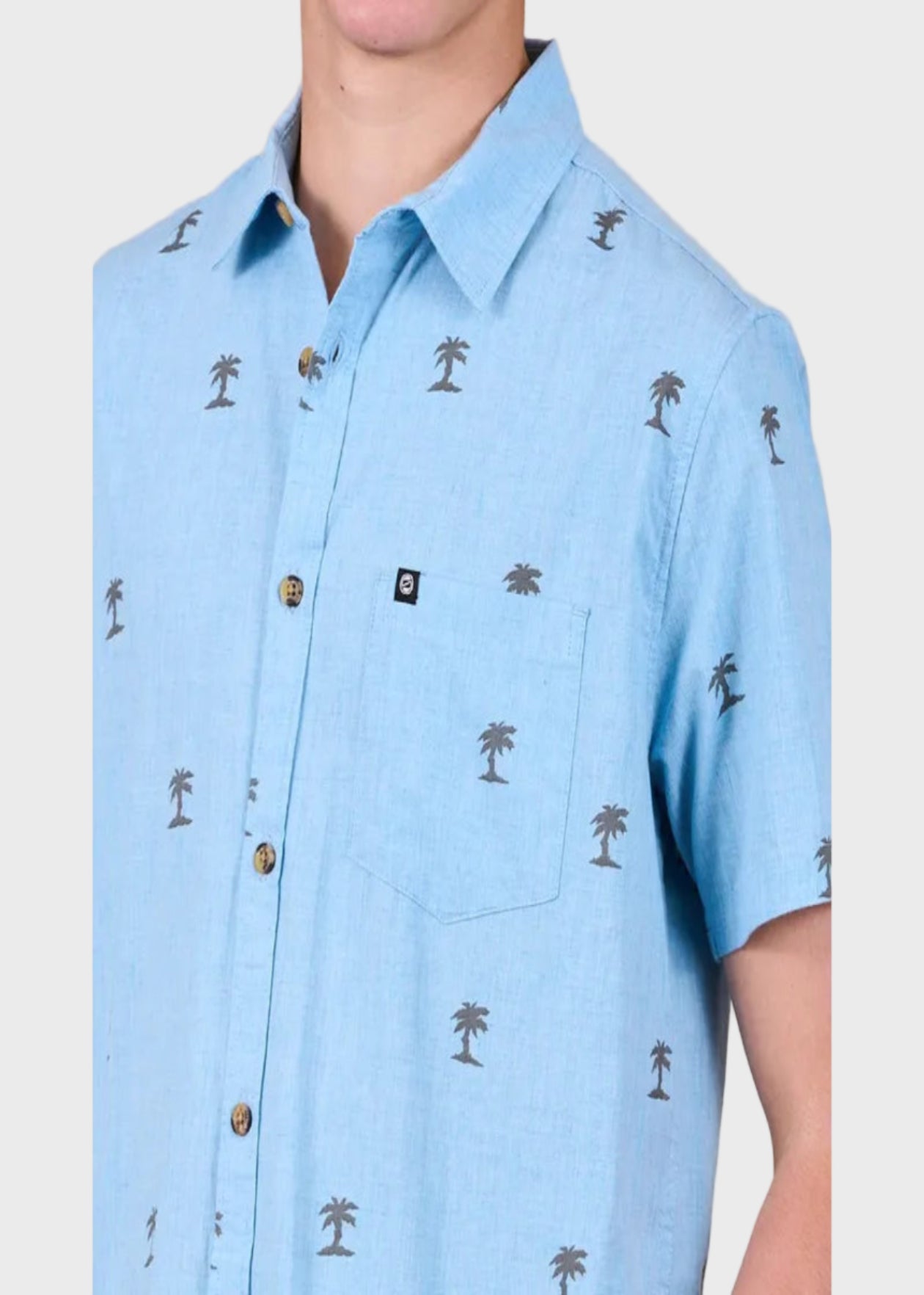 CAMISA NIÑO CELESTE