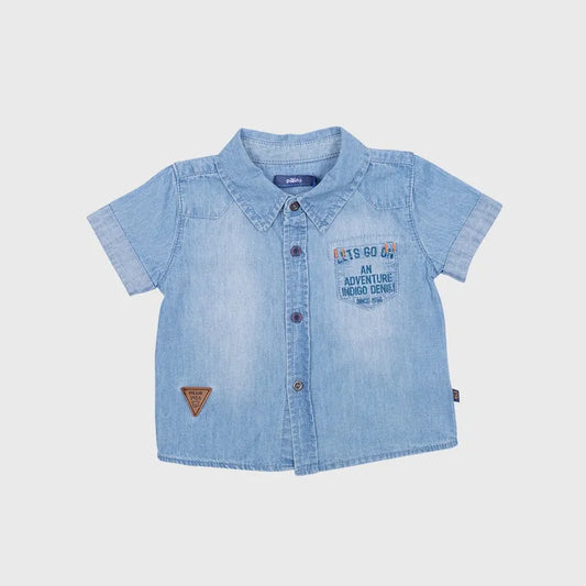 CAMISA NIÑO JEANS
