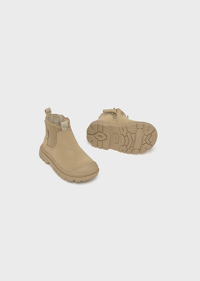 CALZADO NIÑA BOTIN CHELSEA BEIGE MAYORAL