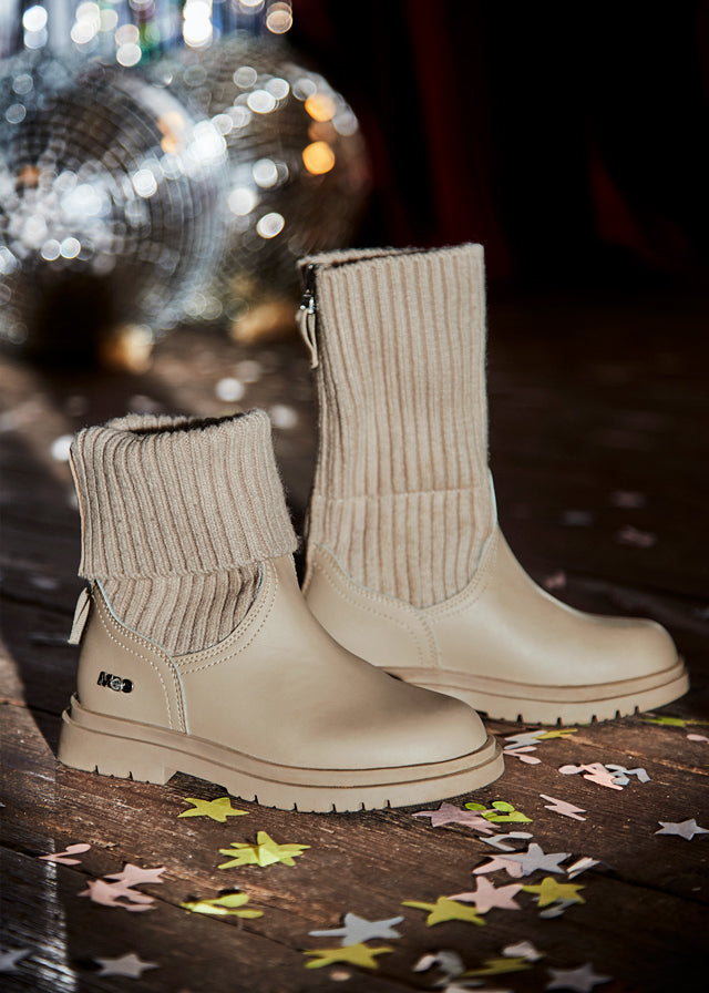 CALZADO NIÑA BOTIN TRICOT ARENA MAYORAL