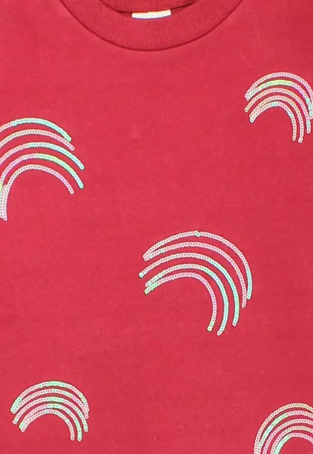 POLERON NIÑA CERRADO BURDEO