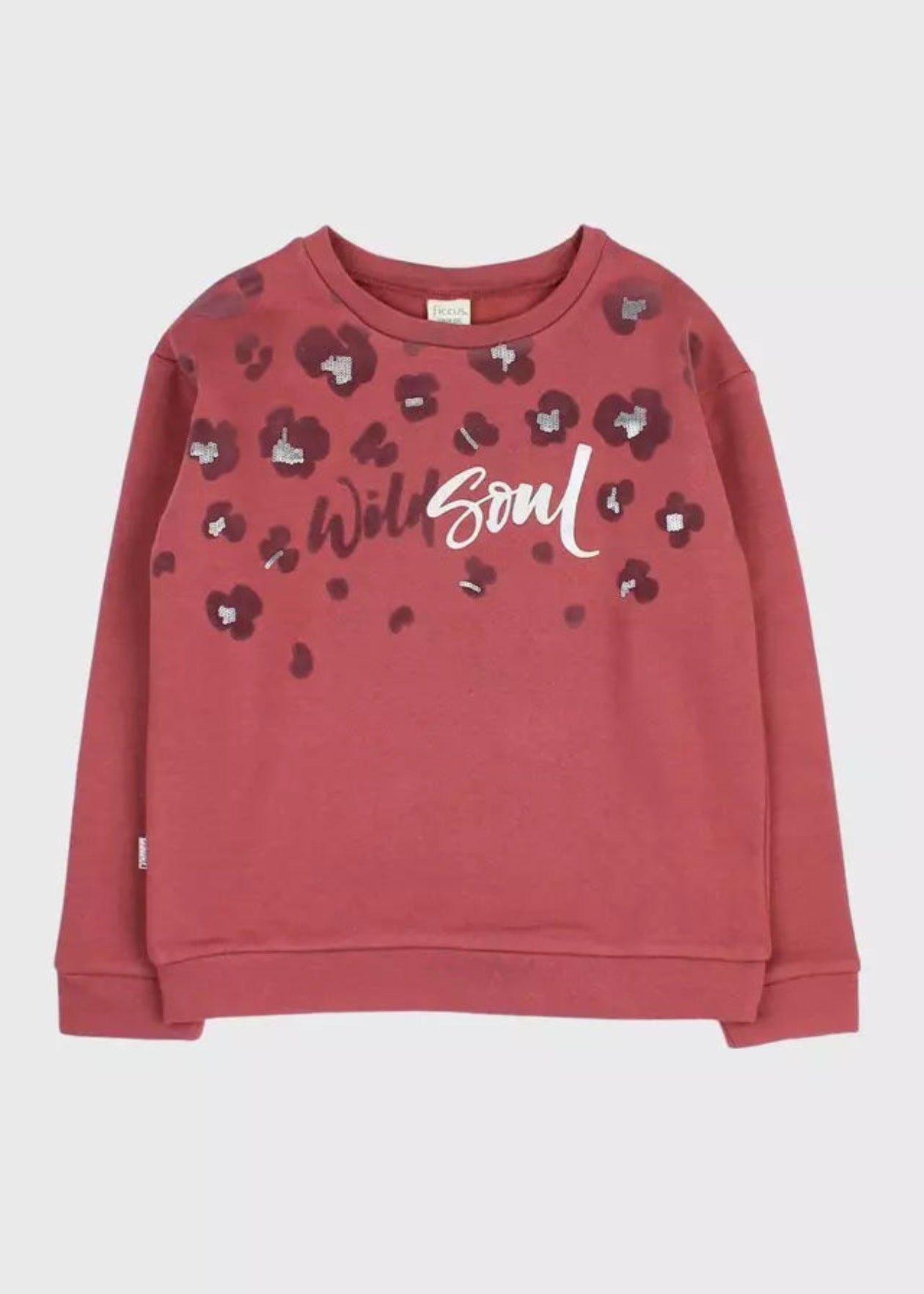 POLERON NIÑA CERRADO BURDEO