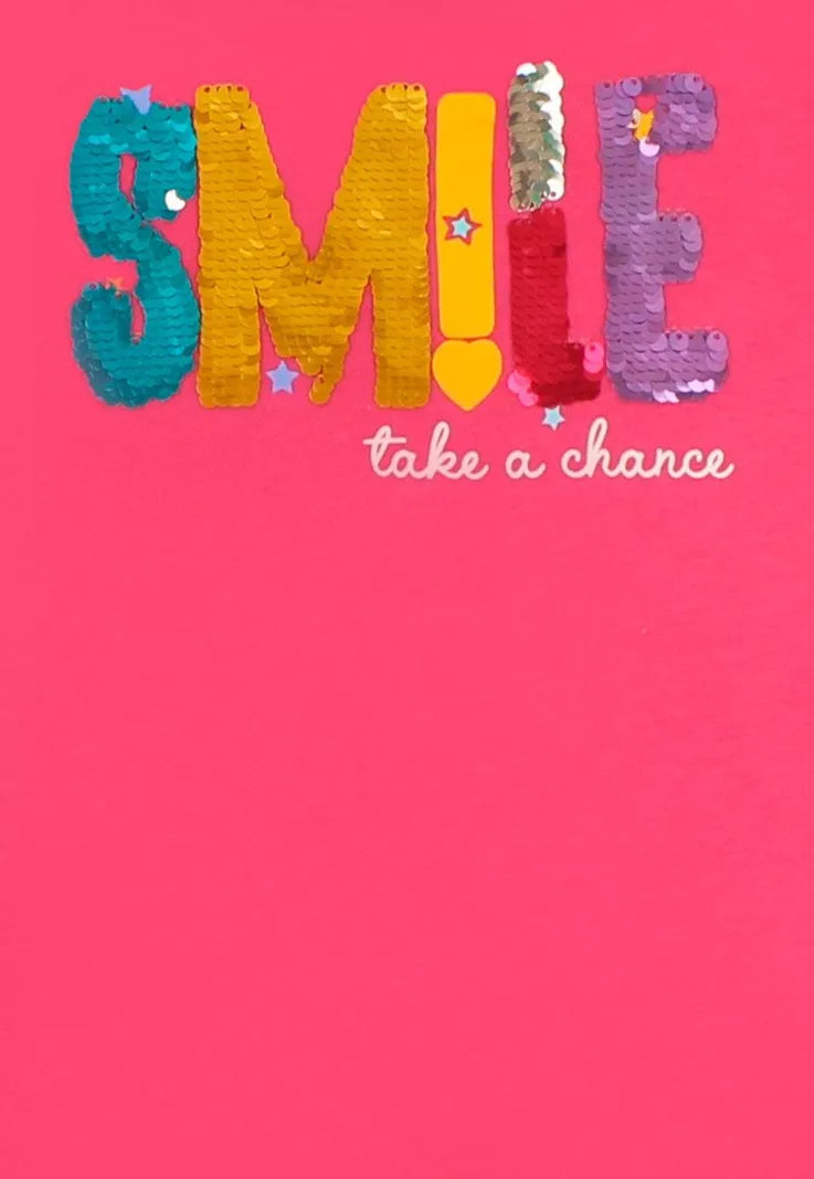 POLERA NIÑA ROSADO OSCURO