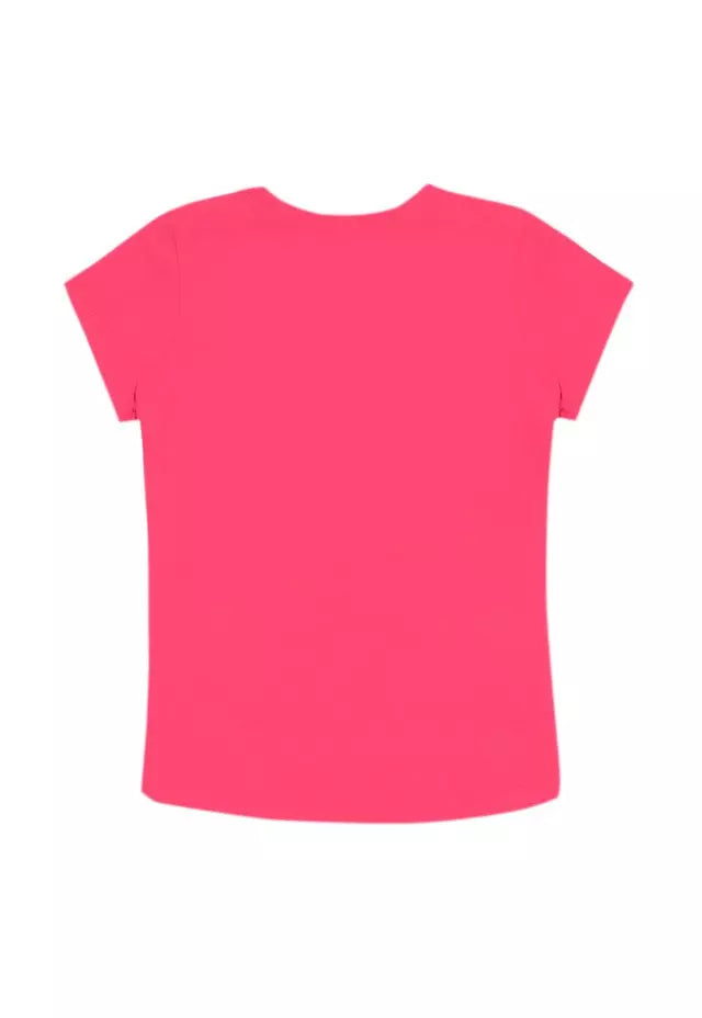 POLERA NIÑA ROSADO OSCURO