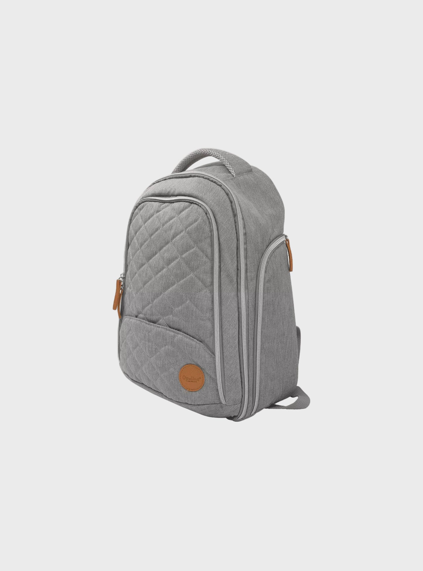 MOCHILA BEBE GRIS OPALINE