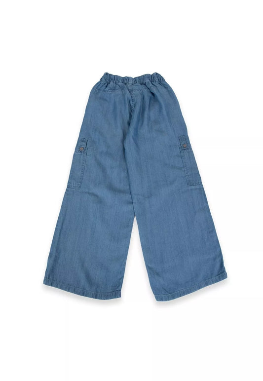 Pantalón niña jeans azul Pillin - detalle