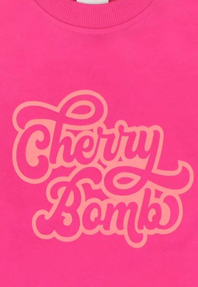 POLERON NIÑA CERRADO FUCSIA