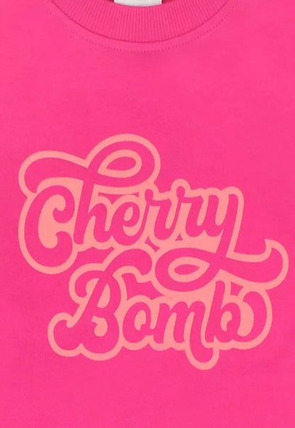 POLERON NIÑA CERRADO FUCSIA