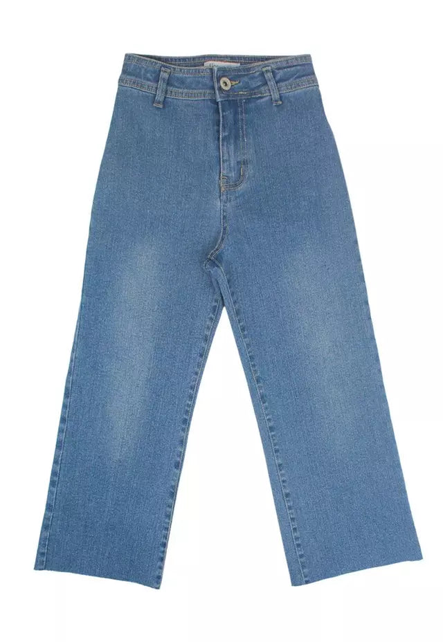 JEANS NIÑA PALAZZO AZUL