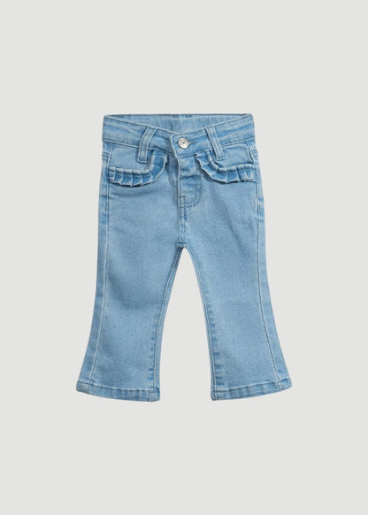JEANS NIÑA CELESTE