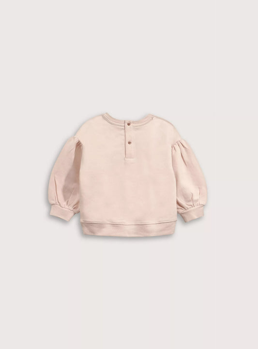 Polerón Niña Cerrado Rosado Opaline