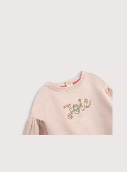 POLERON NIÑA CERRADO ROSADO