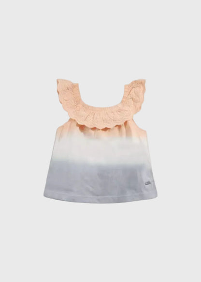 POLERA NIÑA DAMASCO