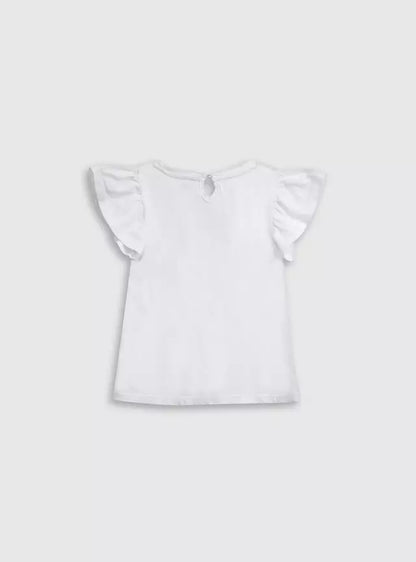 POLERA NIÑA BLANCA