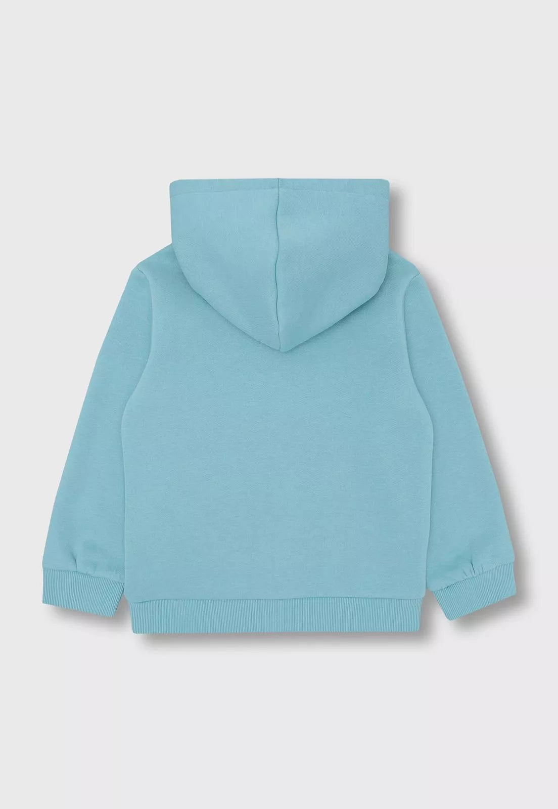 POLERON NIÑA CIERRE TURQUESA