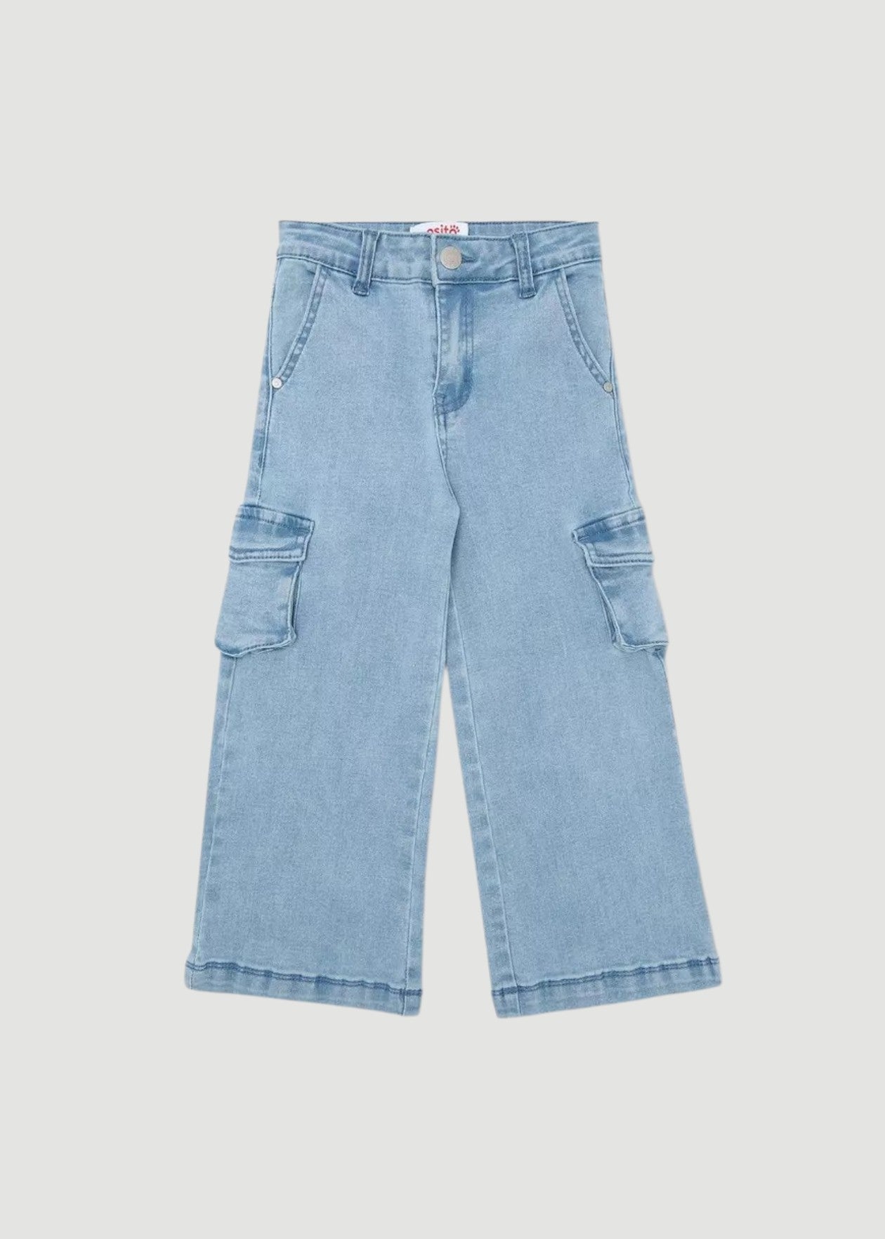 JEANS NIÑA PALAZZO DENIM