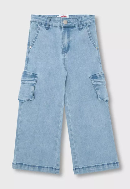 JEANS NIÑA PALAZZO DENIM