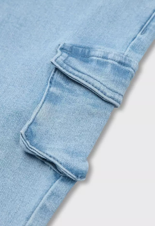 JEANS NIÑA PALAZZO DENIM