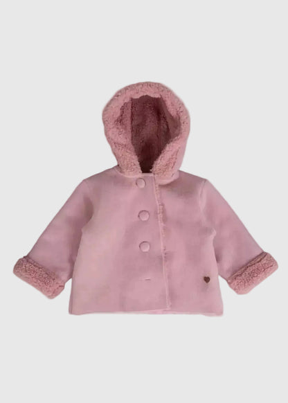 ABRIGO NIÑA CHIPORRO ROSA