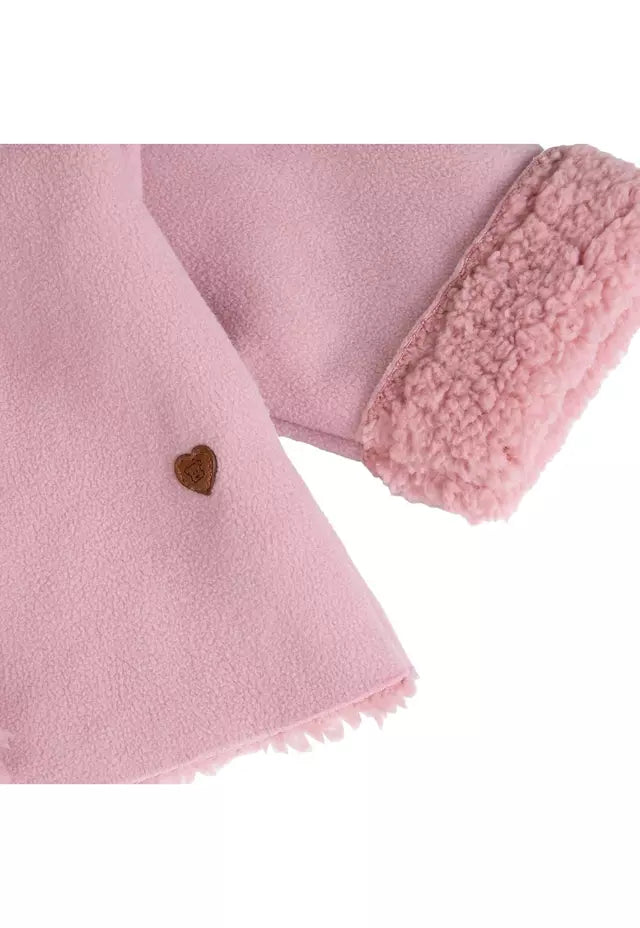 ABRIGO NIÑA CHIPORRO ROSA