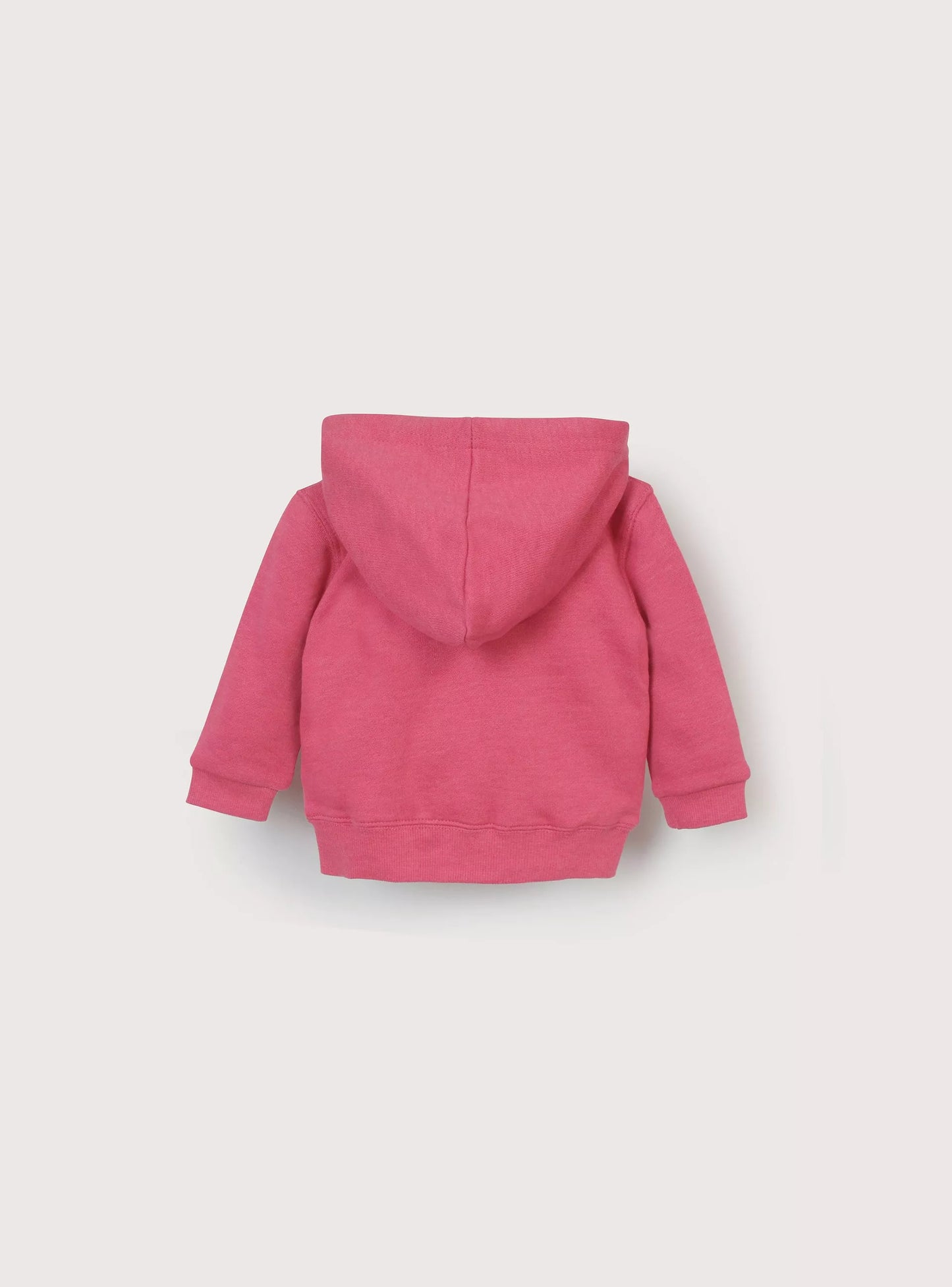 POLERON NIÑA CIERRE GUINDA