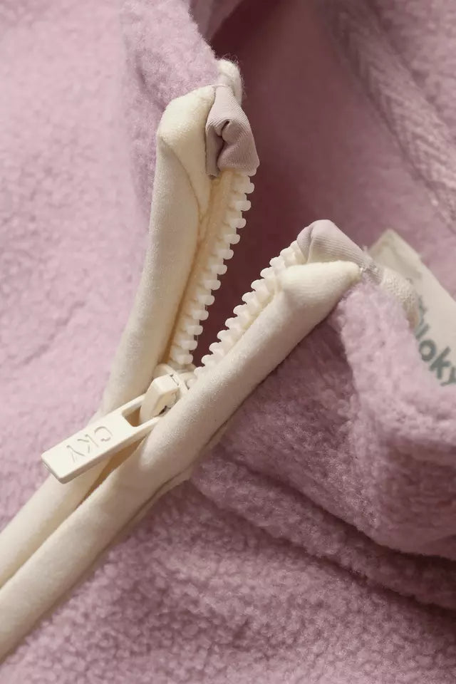 POLAR NIÑA SIN MANGA MORA