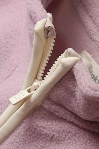 POLAR NIÑA SIN MANGA MORA