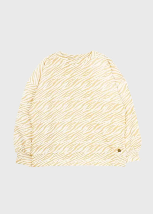 POLERON NIÑA CERRADO BEIGE