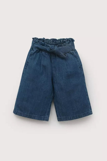 JEANS NIÑA PALAZZO AZUL