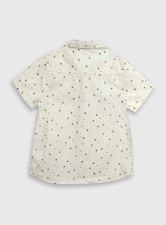 CAMISA NIÑO CREMA