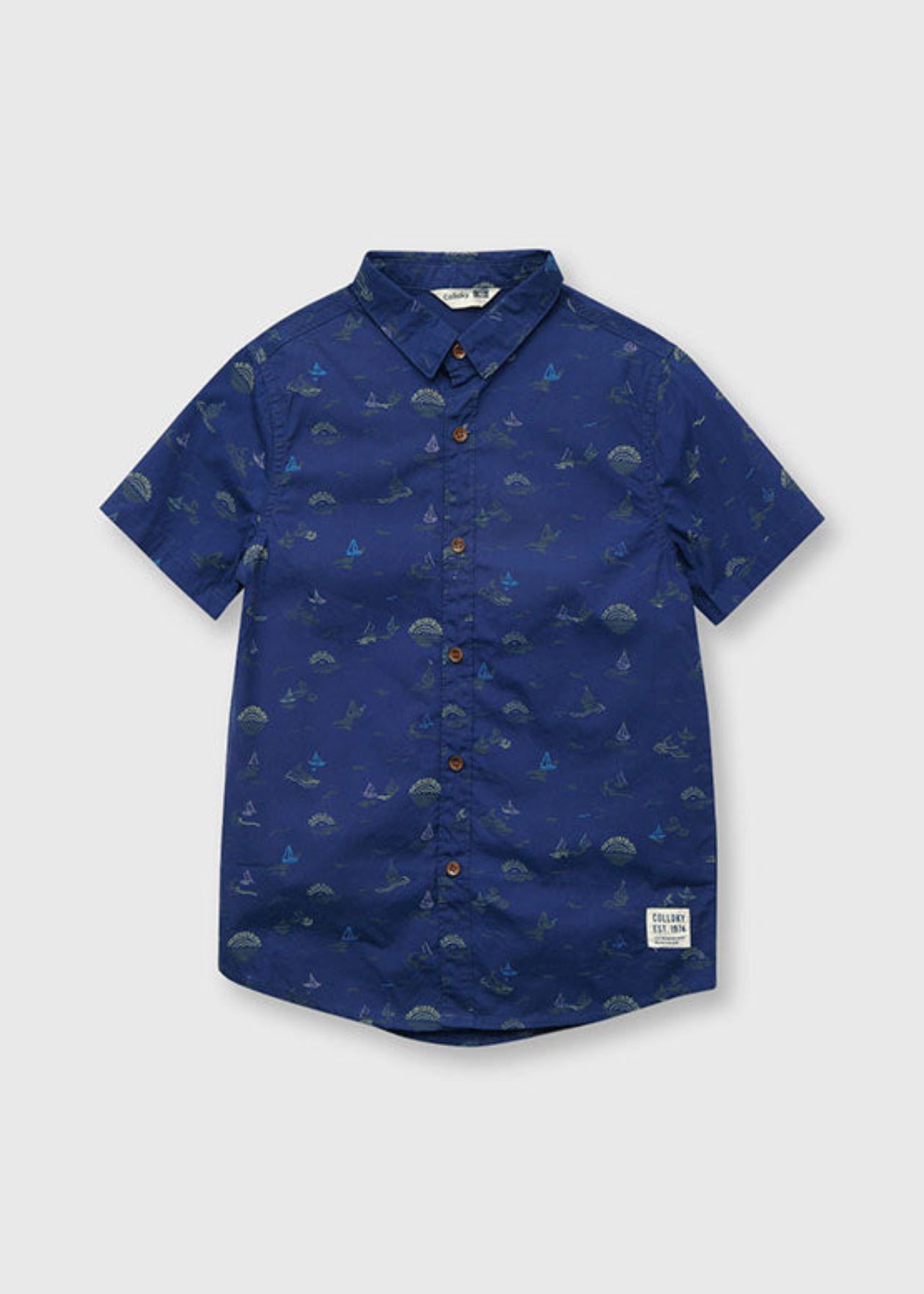 CAMISA NIÑO AZUL SUMMER