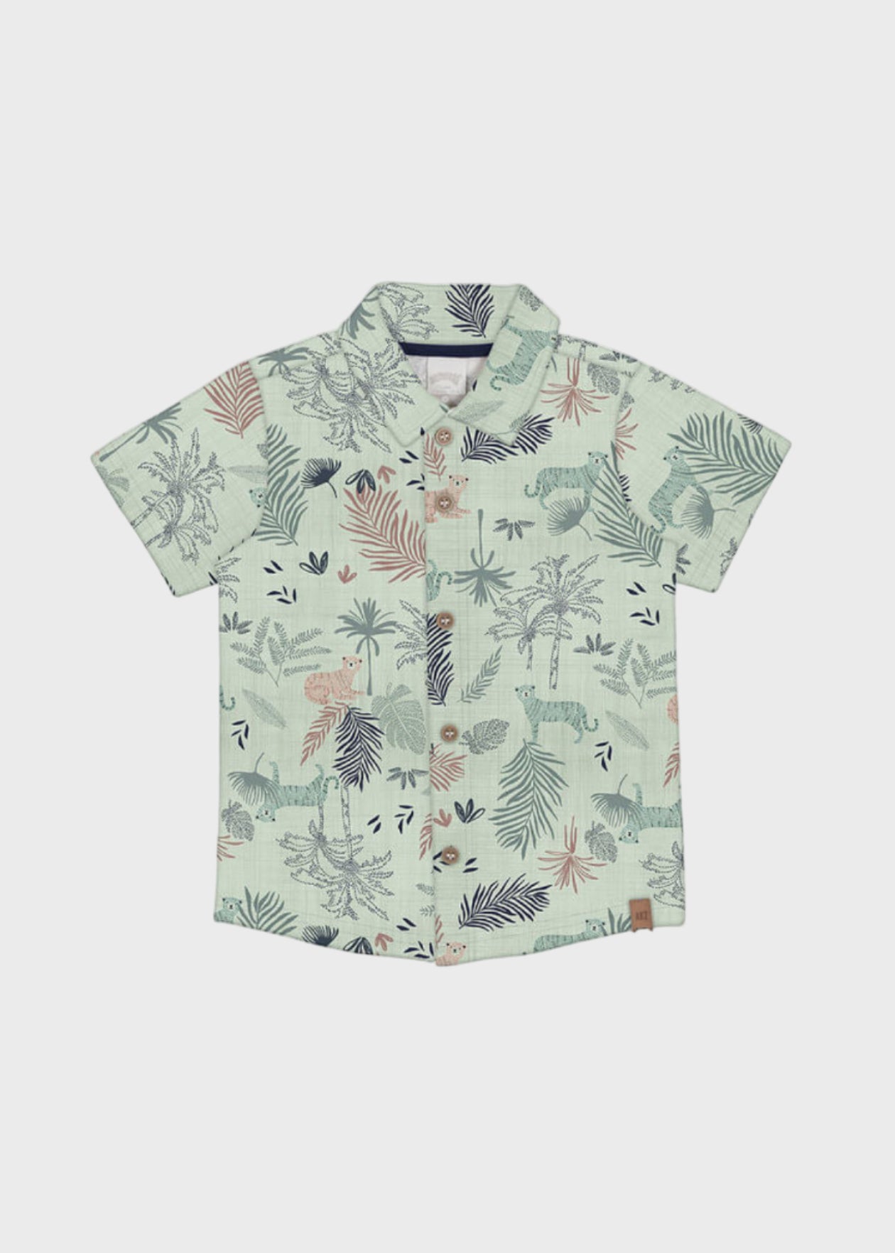 CAMISA NIÑO VERDE JUNGLA