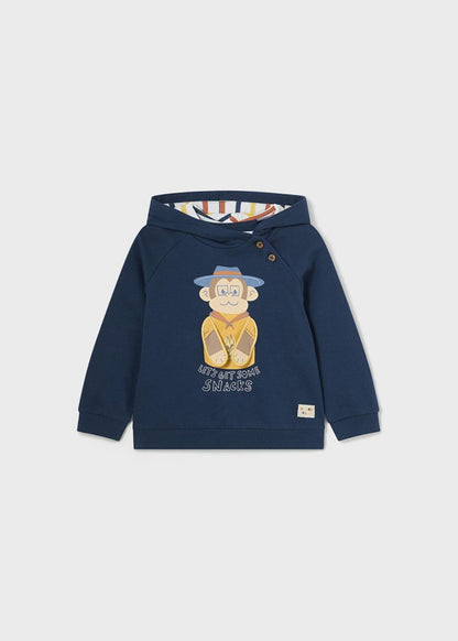 POLERON NIÑO INTERACTIVO MONITO AZUL MAYORAL