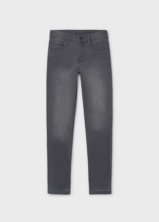 Jeans Tejano Slim Fit Basico Gris Medio