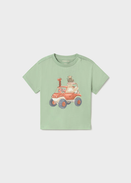 Polera Niño MC Vehiculo Matcha Mayoral