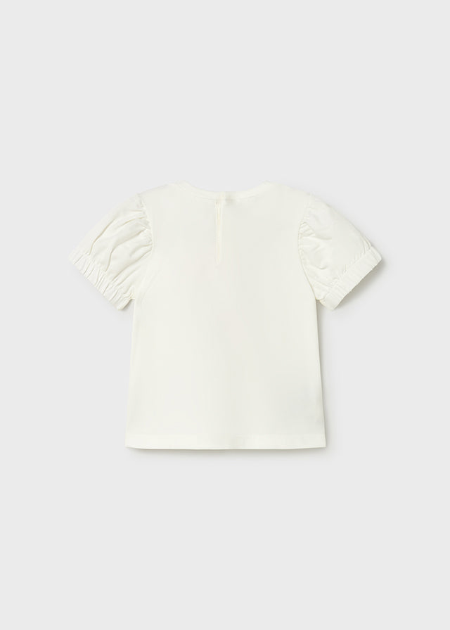 Polera Niña MC Flores Crublossom Mayoral