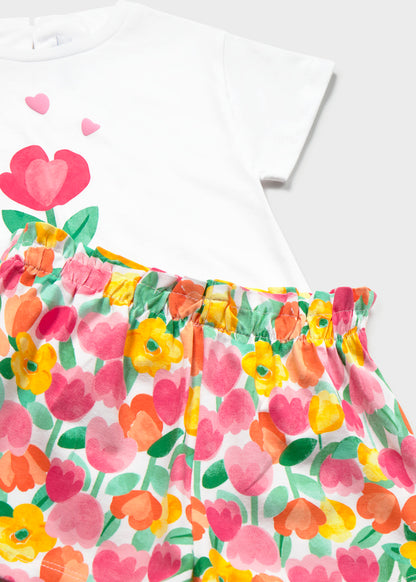 Conjunto Niña 3 Piezas Geranio Mayoral