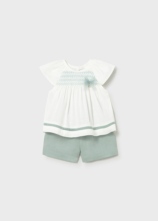 Conjunto Niña 2 Piezas Bermuda Lago
