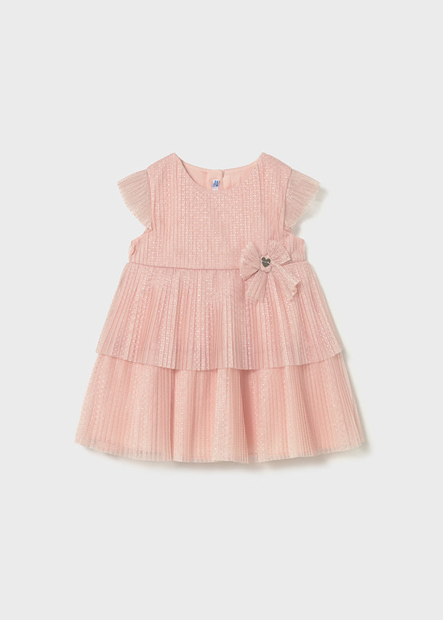 Vestido Tul Plisado Blossom Mayoral