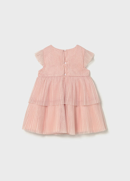 Vestido Tul Plisado Blossom Mayoral