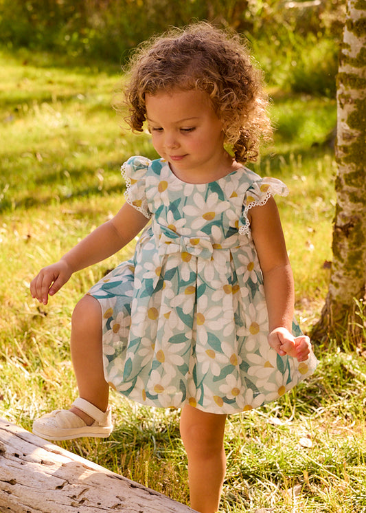 Vestido Estampado Flor Lago Mayoral
