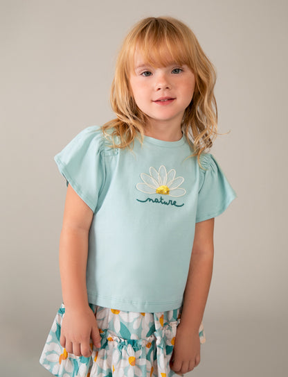 Polera Niña MC Nature Flor Lago Mayoral