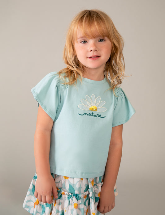 Polera Niña MC Nature Flor Lago Mayoral