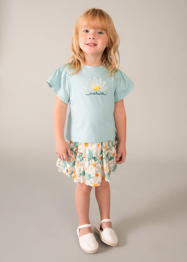 Polera Niña MC Nature Flor Lago Mayoral