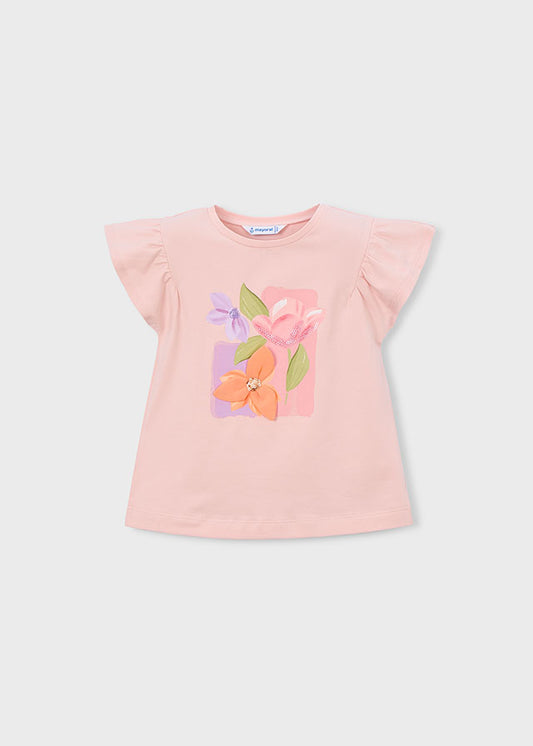Polera Niña MC Flores Blossom Mayoral