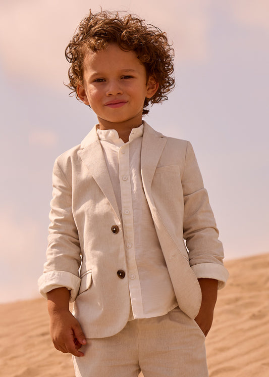 Chaqueta Lino Suiting Avena Mez Mayoral