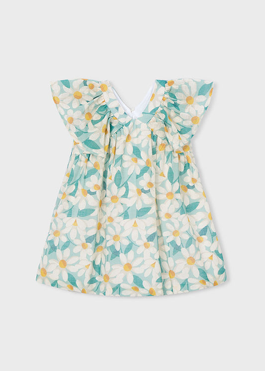 Vestido Estampado Flores Lago Mayoral