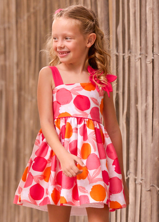 Vestido Flor Clavel Moyoral