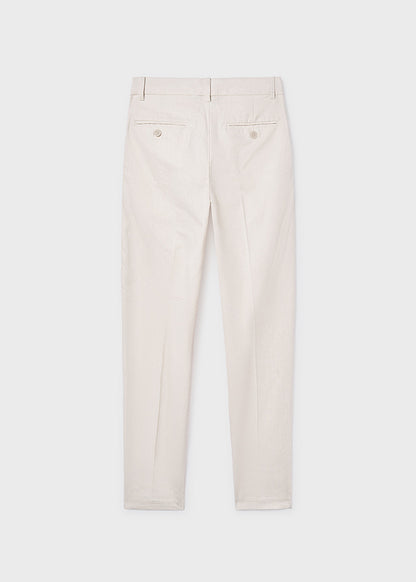 Pantalon Lino Suiting Avena Mez