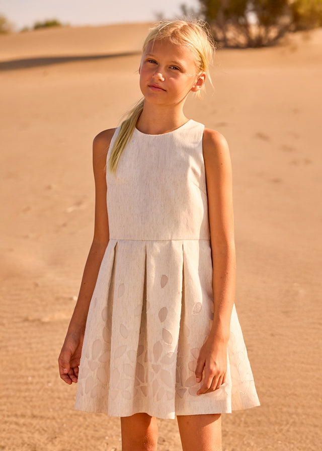 Vestido Cenefa Lino Mayoral